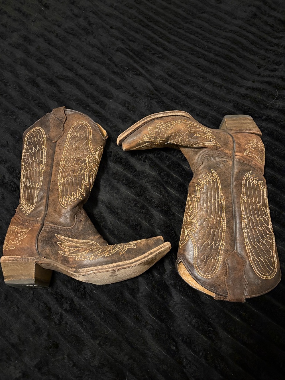 Corral Brown Leather Cowgirl Boots